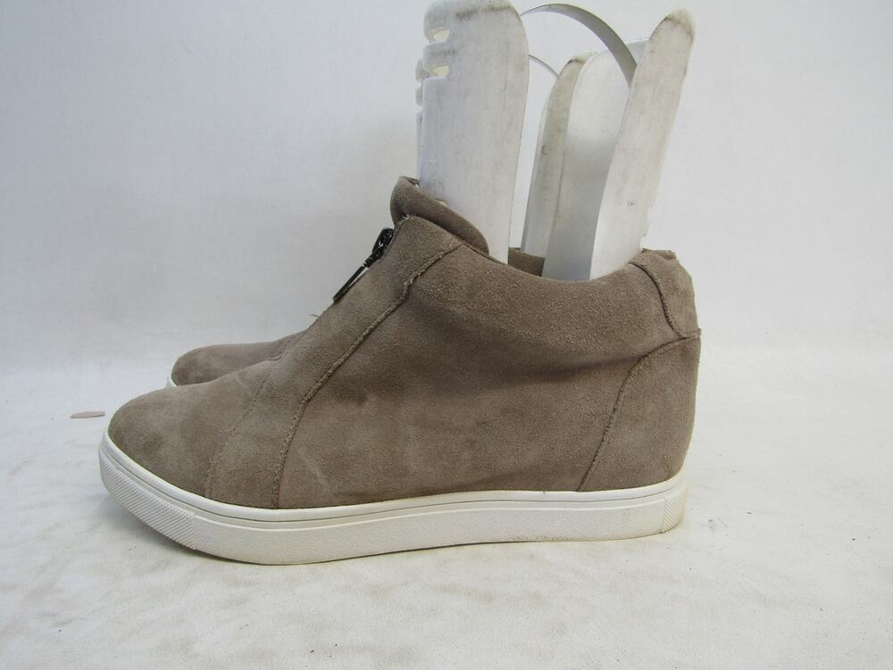 Blondo Womens Size 8 M Brown Suede Hidden Wedge Ankle Fashion Boots Booties